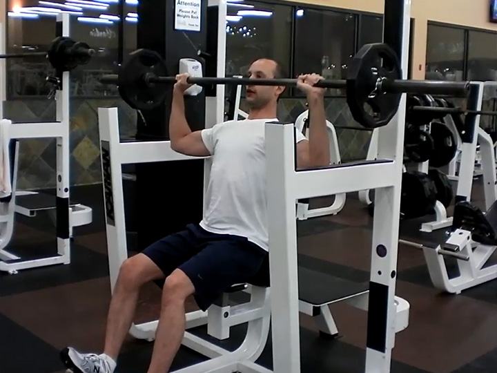 Military Press (Barbell) Image