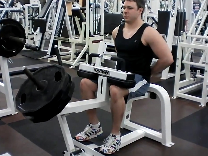 Seated Calf Raises (Machine) Image