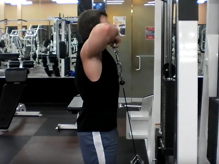 Upright Rows (Cable) Image