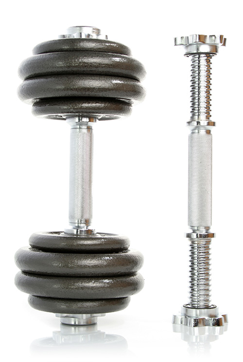 Adjustable Weight Dumbbells Image